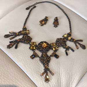Vintage necklace and earrings Set